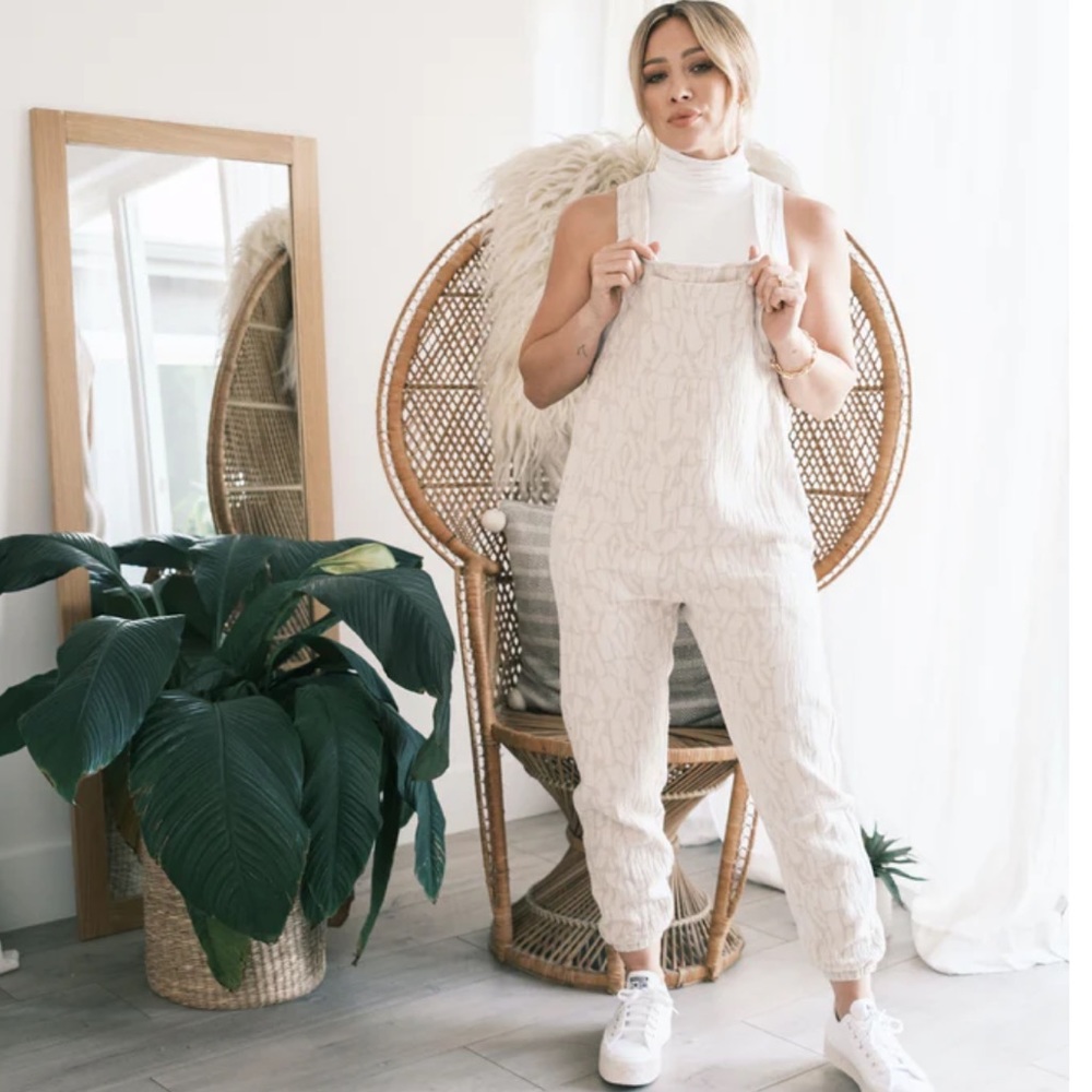 THE S+T HILARY ROMPER IN DESERT CLAY  - Used once